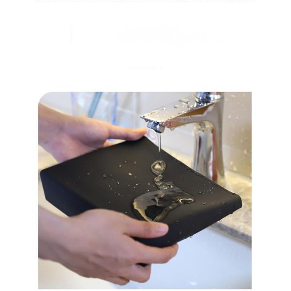 Waterproof Customized Color Silicone Makeup Bag for Cosmetic Customized and Durable