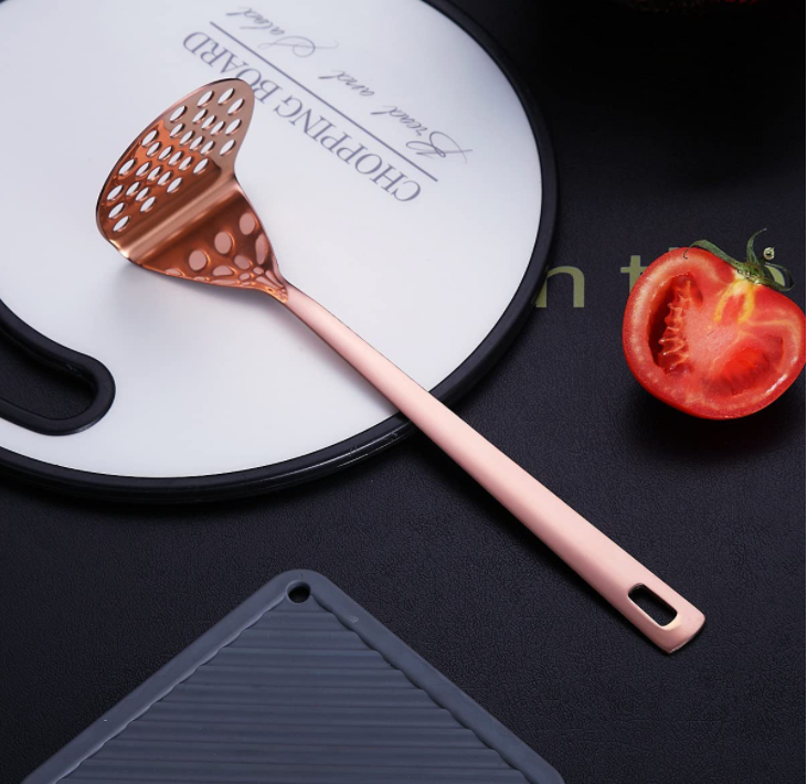 Rosegold Stainless Steel Kitchen Tool Set Phthalatefree Cadmiumfree