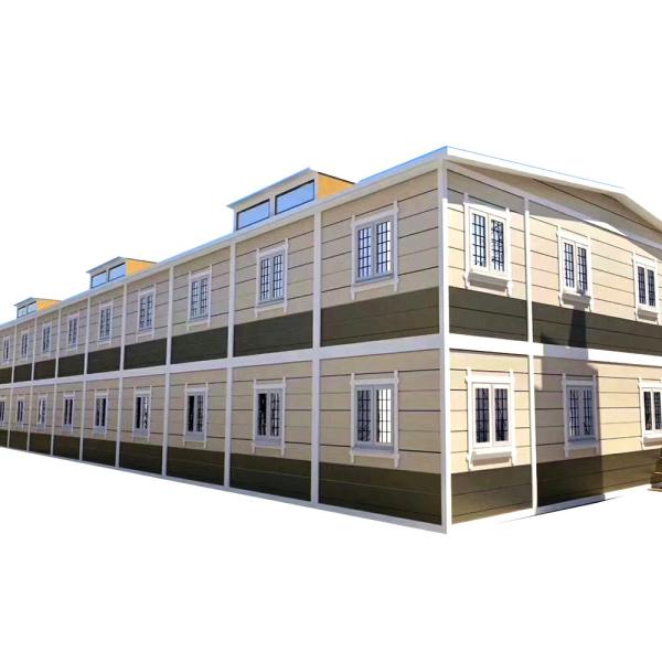 Zontop Modern Luxury  Easy Assemble Steel Prefabricated 2 Story Frame 20ft 40 Ft  Shipping Steel  Small Prefab  Home