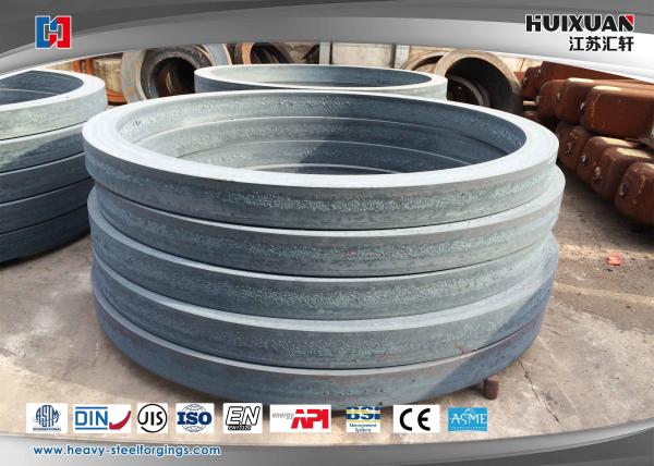 Heat Treatment Forged Steel Flanges 9000MM 4140 34CrNiMo6 18CrNiMo7-6