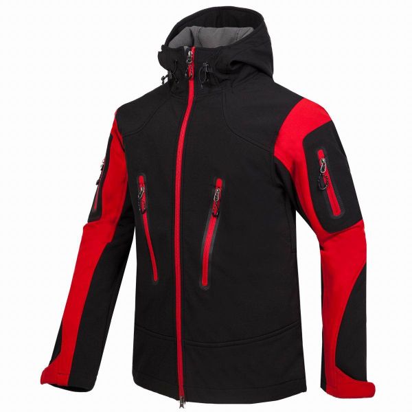 Outdoor autumn winter best mens mountaineering jacket windbreak softshell skiing coat