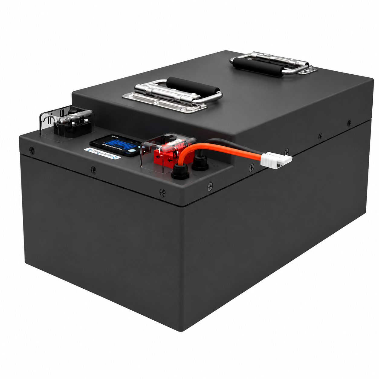 12.8V 100Ah LiFePO4 RV Battery Self Heating -40C Low Temperature Charging
