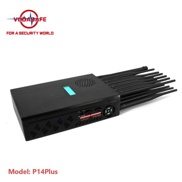 Bloc de brouilleur de bandes de la dimension compacte 14 de brouilleur de signal de téléphone portable de Vodasafe 2G 3G 4G 5G