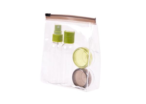 Well - Organized Airline Amenity Kits Travel Cosmetic Containers With Soft PVC Bag