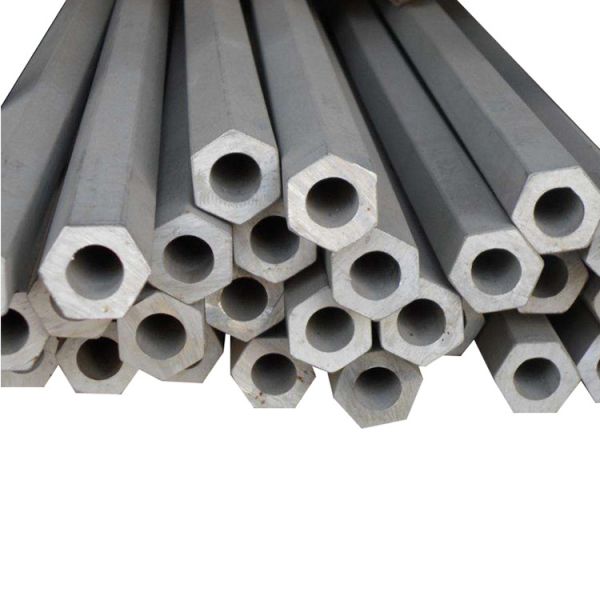 Smooth Hexagonal Aluminum Tube , Hollow Aluminum Tube 6000 Series
