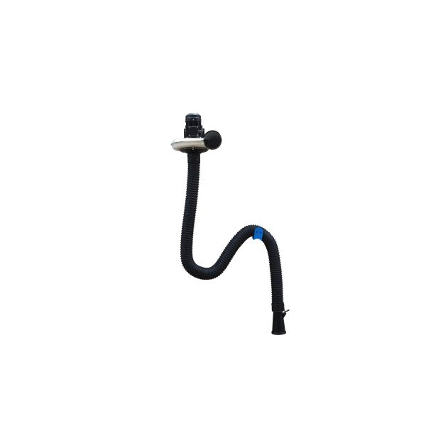 Mini Single Exhaust Extractor Wall Mounted Vehicle Fume Removal System For Garages