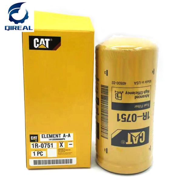 Фильтр топлива 1R0751 экскаватора E320B E320C E325B 1R-0751