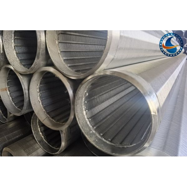 6-5/8 Low Carbon Galvanized Wedge Wire Screen Filter For Sand Control