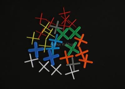 8mm Green PP Ceramic Tile Levelling Tile Cross Spacer Trims For Floor