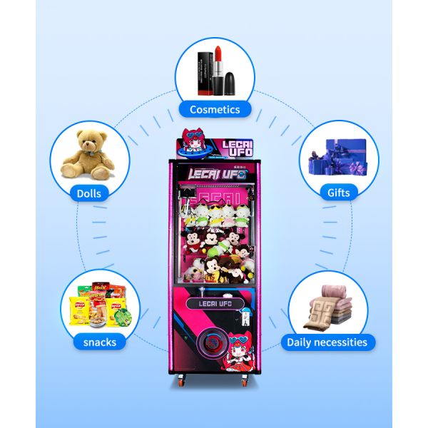 Полный размер Машины Кляп Candy Grabber Зона развлечений 80 кг Вместимость для развлечений