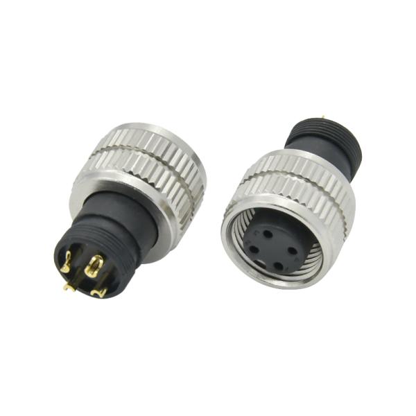 Connecteur aviation étanche Rigoal M12 A Code mâle femelle 3-17 broches