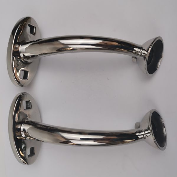 Universal Car Fitment Hot Rod Hiboy Headlight Stand Replacement with Painted Mounts in Black or Silver Finish