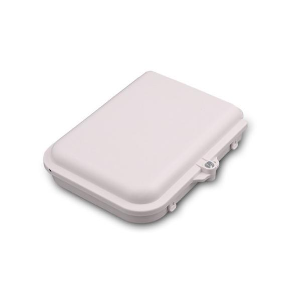 Black White OEM Fiber Optic Distribution Box FTTX 8 Core With 1 8 PLC Splitter