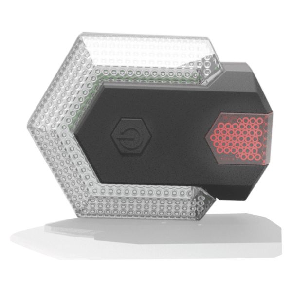 Wireless Remote Control LED Direction Indicator Cycling Warning Light for Commuters