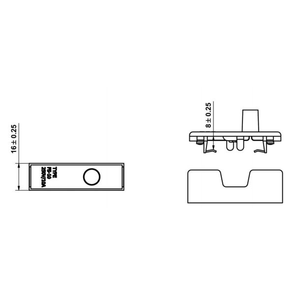 плавкая часть предохранителя 3AG держателя 35mm рельса Din 1P 2P 3P 6x30mm с крышкой ПК и указанием СИД