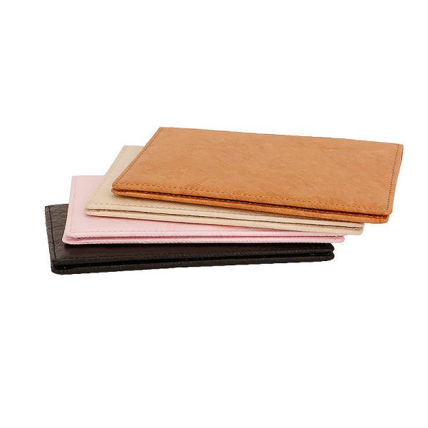 Custom Design PU Leather Passport Holders Rfid Blocking Travel Wallet Unisex Use