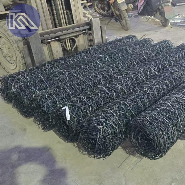 2x1x1m filet de fil de gabon murs cages galvanisées pierre mur de soutènement au Venezuela
