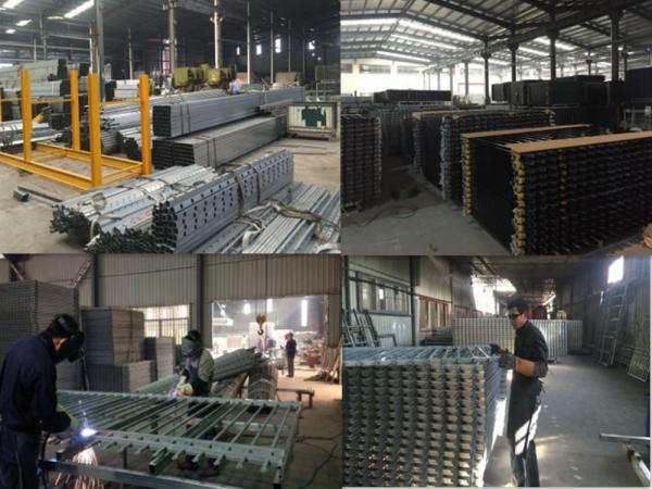 Q235 Interpon Weather Resistance Garrison Fence Panels For Garden / Factory