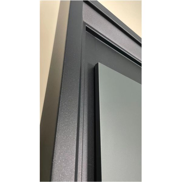 Modern Stainless Steel Entry Door Wide Door Leaf House Villa Exterior Security Door