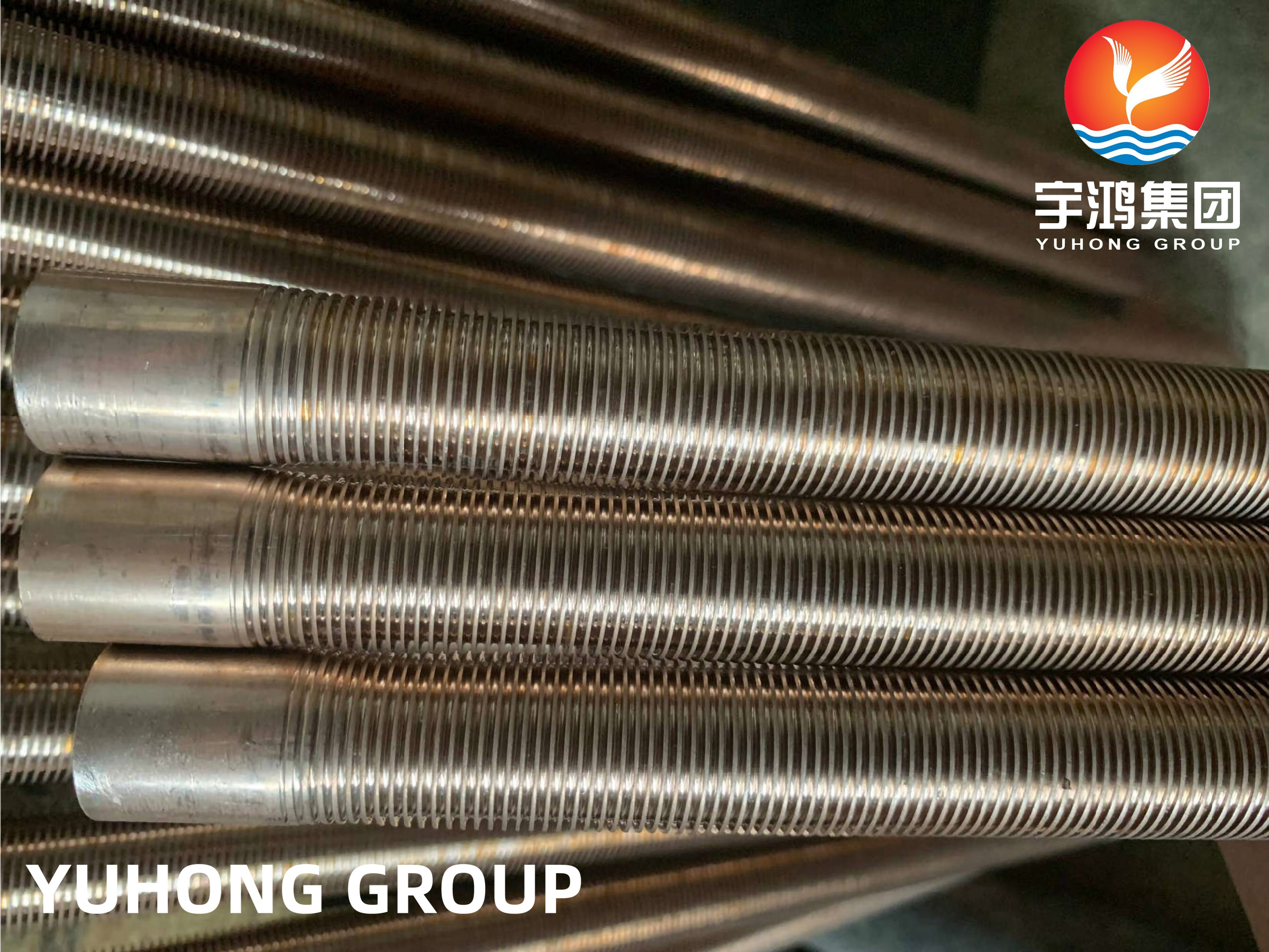 ASTM B111 C70600 Low-Finned Tubes for Seawater Condensers