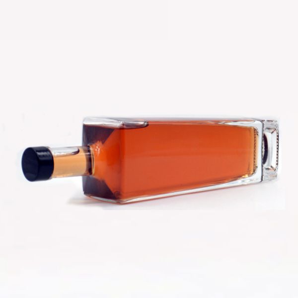Whisky 700ml Black Alcohol UV Champagne Bottle Frosted Roller Empty Bottles 500ml 1000ml