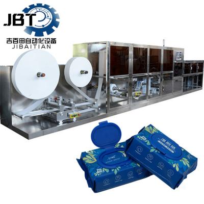 PLC Controlled Wet Wipes Making Machine 1000Pieces/Minute High Accuracy