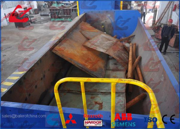 Heavy Duty 630Ton Hydraulic Metal Baler Shear for Waste Car Bodies Steel Scrap Different Shape Cutting