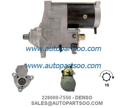 228000-5640 228000-5641 - мотор стартера 24V DENSO 4.5KW 10T MOTORES DE ARRANQUE