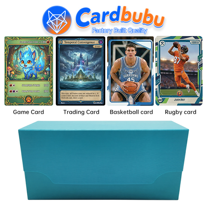 300 Cards TCG Deck Box Double Sleeved PT CG MTG YuGiOh Custom Card Deck Boxes