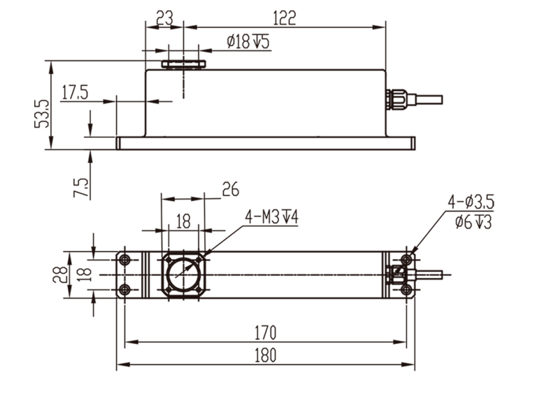 WLSM-132 mg Level Precision Load Cell Module 30g-2kg For Medicine & Cosmetics