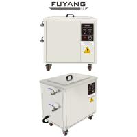 líquido de limpeza ultrassônico da frequência dupla industrial de 88L 3000W de aço inoxidável