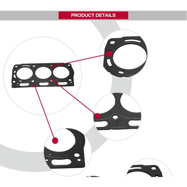 High Temperature Perkins Head Gasket , Perkins Diesel Engine Parts 3684E049