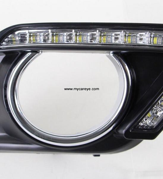 Nissan X-Trail DRL LED Daytime Running Lights Car turn signal indicators