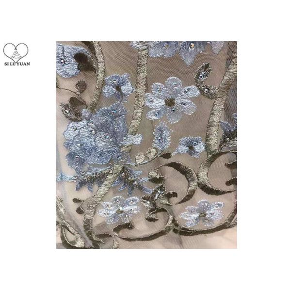 Sleeveless Mermaid Style Prom Dress / Special Lace V Neck Ball Gown Backless