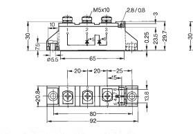 MCC55-018I08 RE High Precision Low TCR Resistors IXYS IGBT Power Module
