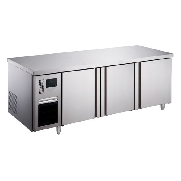 Tableau de travail en acier inoxydable pour restaurant cuisine