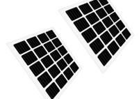 Panneau solaire Bifacial picovolte de module monocristallin transparent de Rixin pour le toit