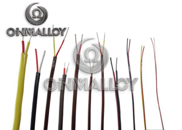 AWG 20 Cabo de termocouple tipo K com PTFE / PVC / PFA de insolação