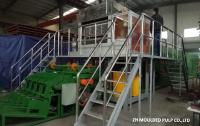 Máquina automática de fazer bandejas de ovos, máquina de fazer caixas de ovos recicladas