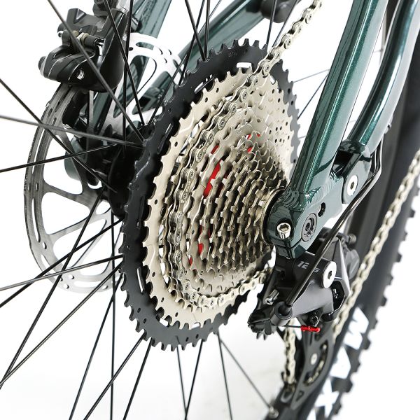 48 В средний привод Углеродные волокна через ось подъемная рама Внутренние кабели Электрический велосипед EM6 Эбики