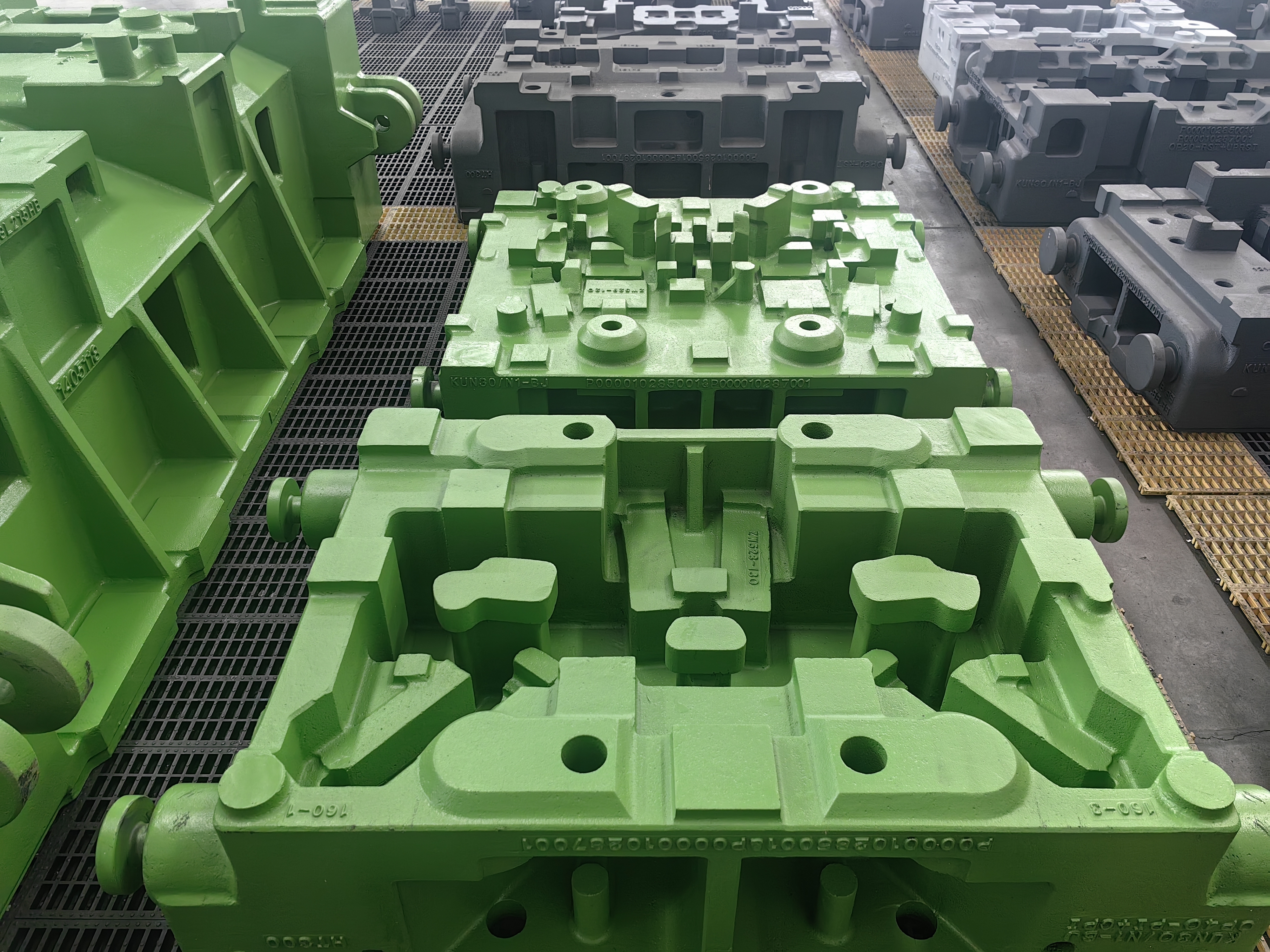 High Hardness Precision Cast Mold Parts Ductile Iron Automotive Mold Casting for Anti-Deformation Auto Industry Molding