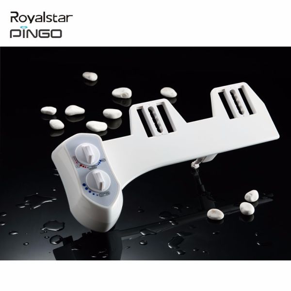 Hot And Cold Water Bathroom Bidet Attachment Vertical Spray Type CE Compliant