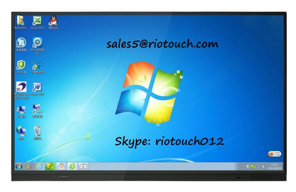 Good quality 505565707584 win 7 touch tv For conference
