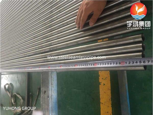 ASTM B163 UNS N08825 Nickel Alloy Tube Incoloy 825 Seamless Heat Exchanger Tube