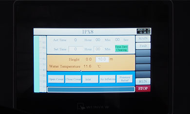 Immersion Test IPX8 IEC 60529 Water Spray Test Equipment Waterproof Tester