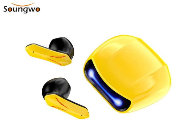 Bluetooth 5.2 Gaming Earbuds Binaural Call Two Mode Smart Control For Listening