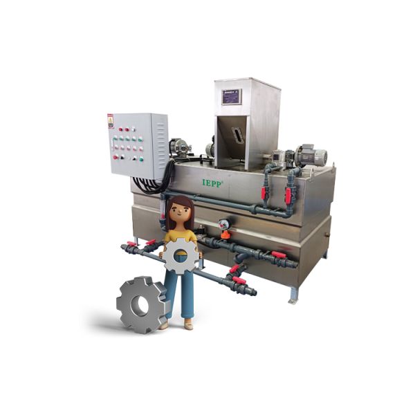 IEPP Manufacturer Factory Gray Water Treatment Chemical Dosing Equipment PAM Flocculant Preparation tank for Polymer Electrolyte