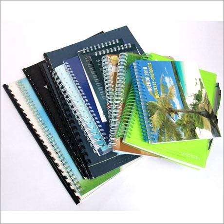 YO personnalisé liant des services d'impression faits sur commande de bloc-notes de carnet en plastique de PVC
