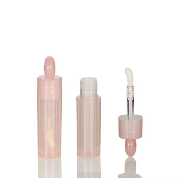 Envases de tubos de brillo labial transparente vacíos para lápiz labial líquido
