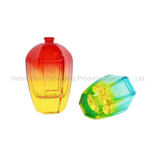 Could Be Customized glass perfume bottles vintage borosilicate glass body material ideal for scent presentation and display